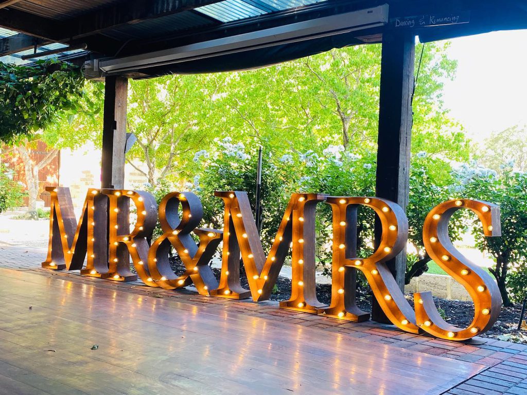 Vintage Letters - Event Republic